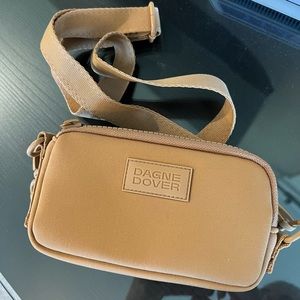 Dagne Dover Phone Sling. Camel